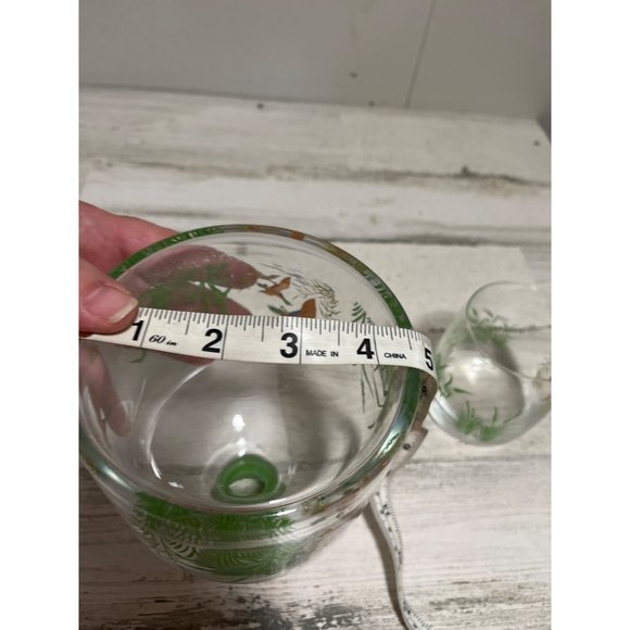 Glass decanter with glass - Picture 7 of 10